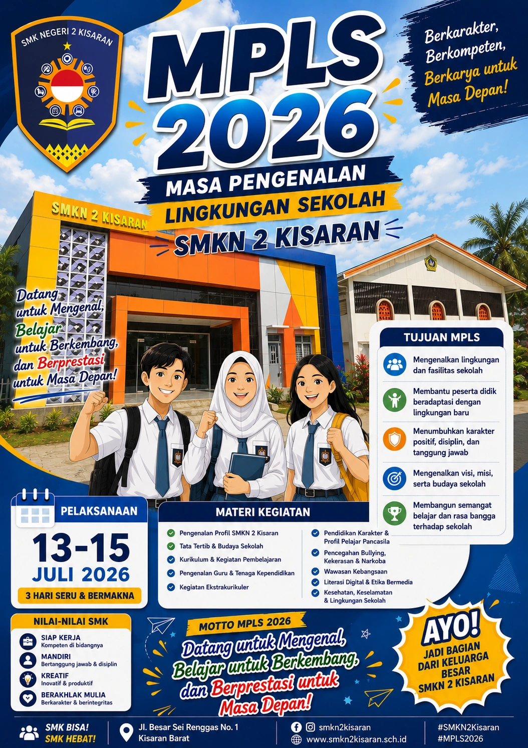 Gambar 2 - Masa Pengenalan Lingkungan Sekolah (MPLS)
